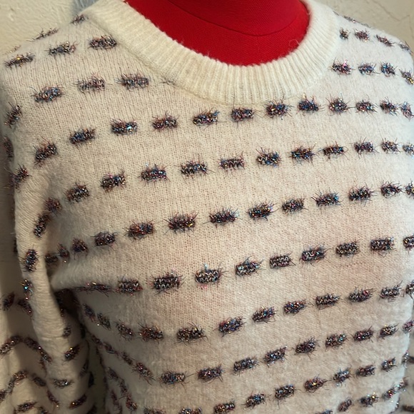 Tinsel Striped Sweater - Picture 1 of 7